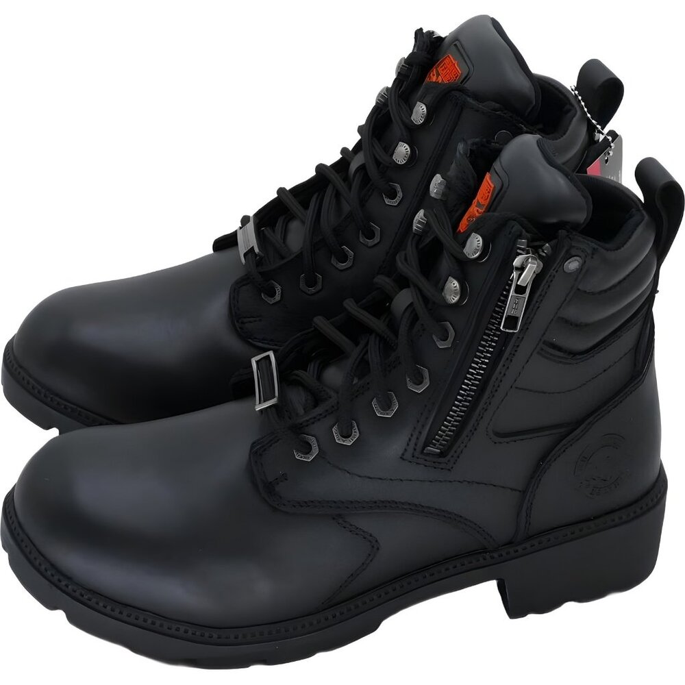 Women's Milwaukee MBL9320W Motorcycle Boots Black US 9.5 W - Picture 2 of 6
